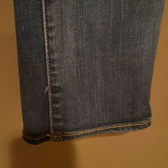American Eagle Super Stretch Artist Crop Jeans Size 6 - Picture 3 of 9
